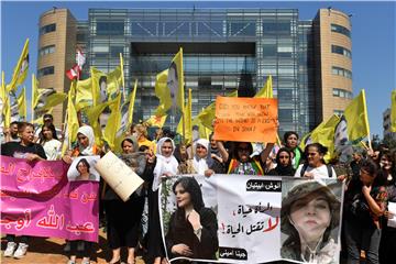 LEBANON PKK WOMEN SUPPORTERS PROTEST