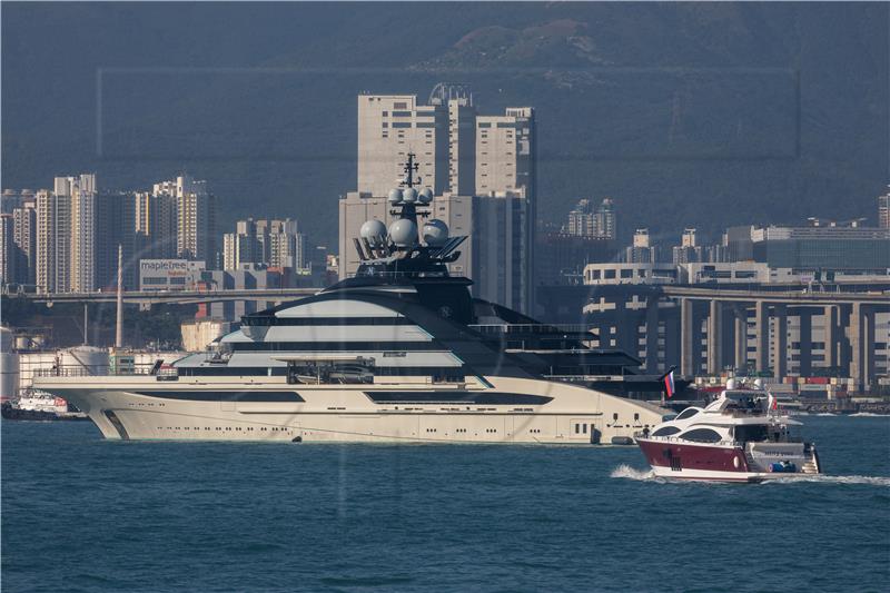 CHINA HONG KONG RUSSIAN YACHT