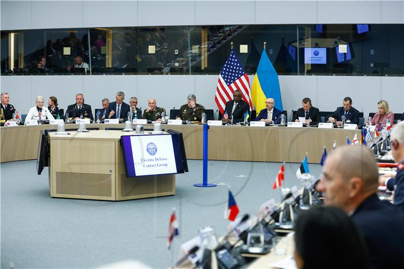 BELGIUM NATO DEFENCE MINISTERS MEETING