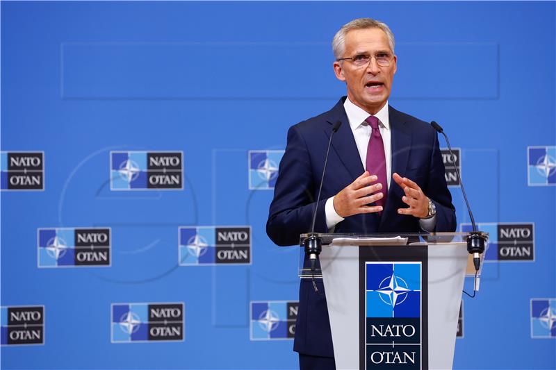 BELGIUM NATO DEFENCE MINISTERS MEETING