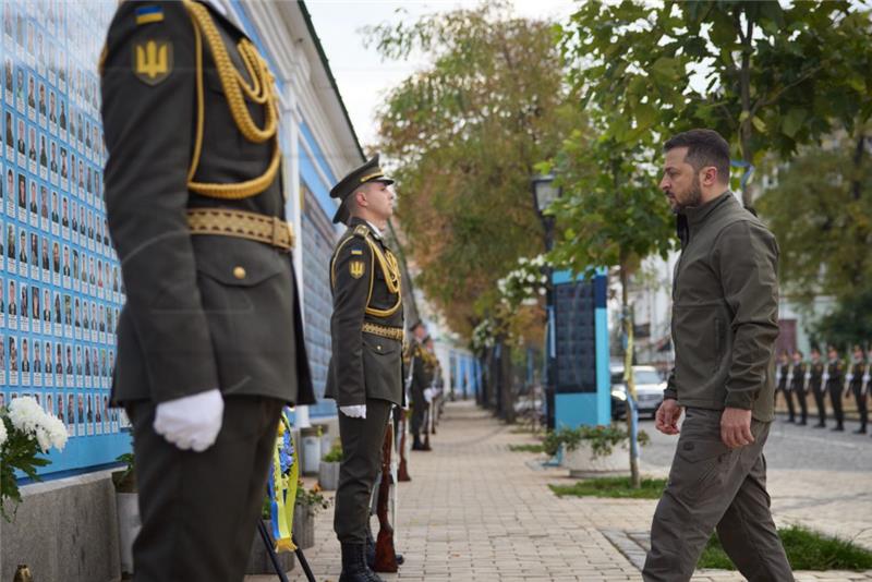 UKRAINE RUSSIA CONFLICT DEFENDERS DAY