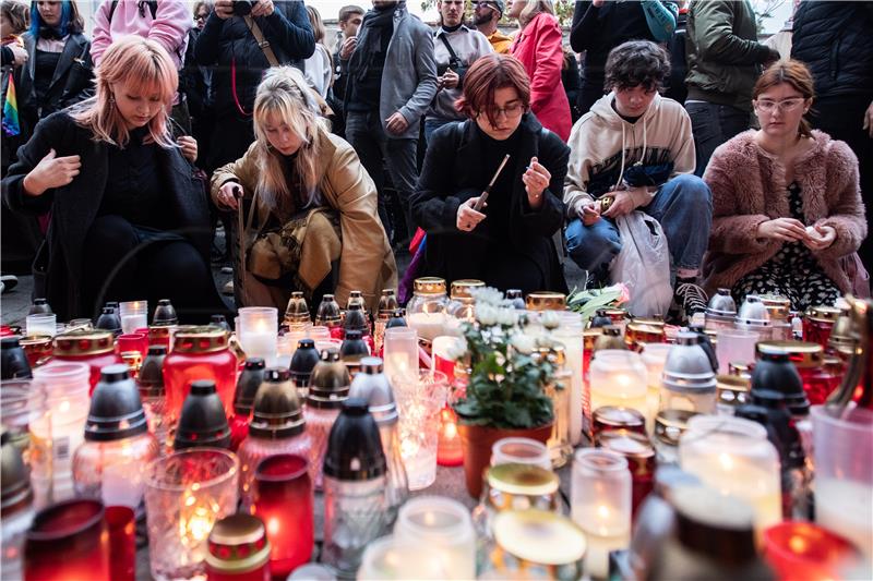 SLOVAKIA PROTEST LGBT SHOOTING