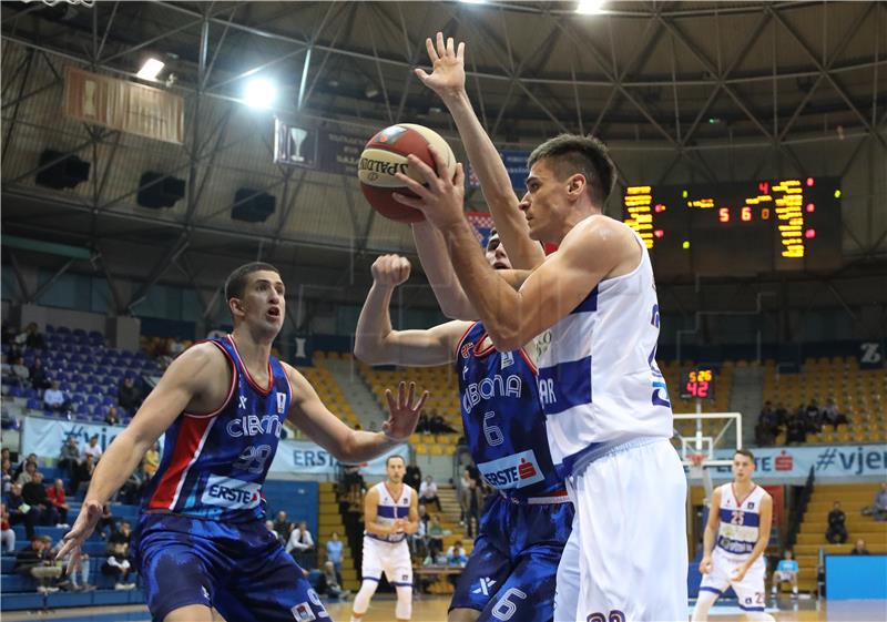 Utakmica 3. kola ABA lige košarkaša Cibona - Mornar