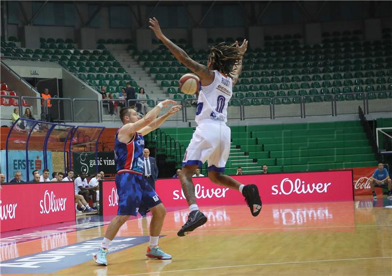 Utakmica 3. kola ABA lige košarkaša Cibona - Mornar