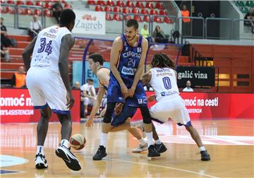 Utakmica 3. kola ABA lige košarkaša Cibona - Mornar