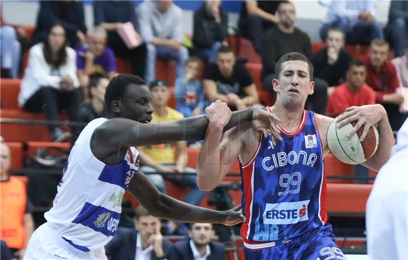 Utakmica 3. kola ABA lige košarkaša Cibona - Mornar