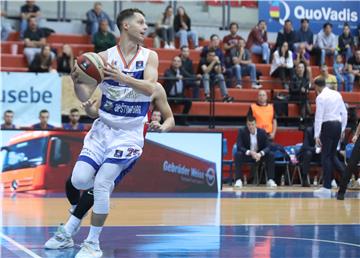 Utakmica 3. kola ABA lige košarkaša Cibona - Mornar