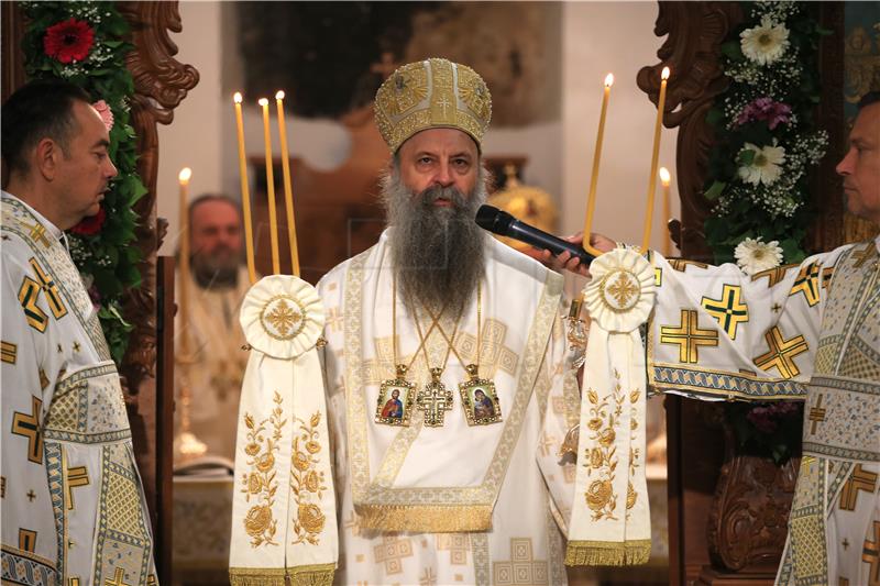 Patriarch Porfirije tells Orthodox faithful to pray for their and Croat victims