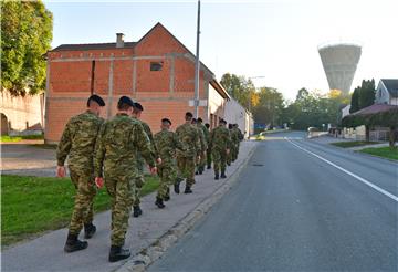 Završena hodnja pripadnika Pukovnije Vojne policije za poginule hrvatske branitelje