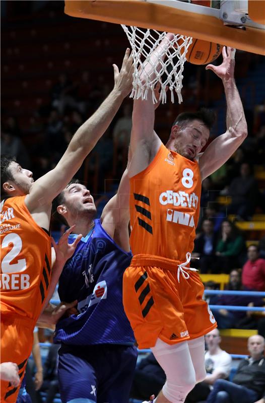 Utakmica 3. kola prvenstva Hrvatske za košarkaše: Cedevita Junior - Cibona