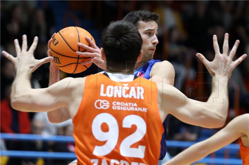 Utakmica 3. kola prvenstva Hrvatske za košarkaše: Cedevita Junior - Cibona