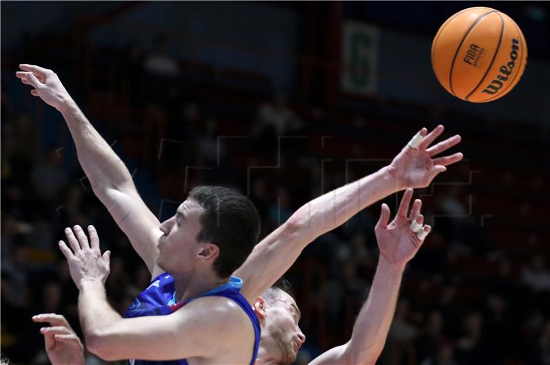 Utakmica 3. kola prvenstva Hrvatske za košarkaše: Cedevita Junior - Cibona