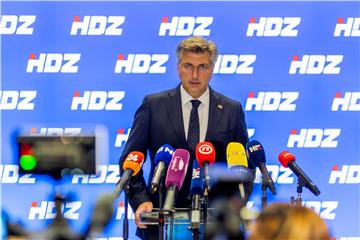 Izjava Andreja Plenkovića nakon sjednice šireg Predsjedništva HDZ-a