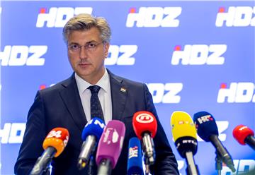 Izjava Andreja Plenkovića nakon sjednice šireg Predsjedništva HDZ-a