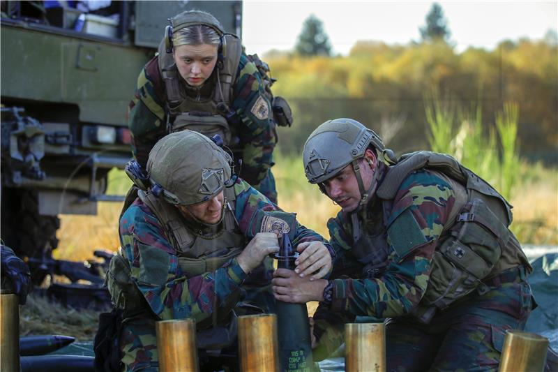 BELGIUM NATO DEFENSE TRAINING