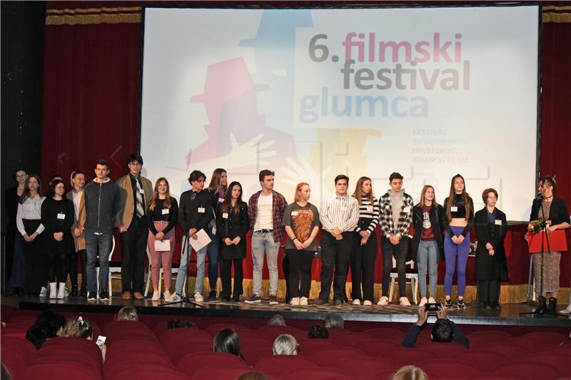 Dodjelom nagrada u Vinkovcima završio 6. Filmski festival glumca