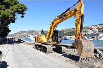 Dubrovnik - Radovi na Lapadskoj obali bit će završeni za godinu dana