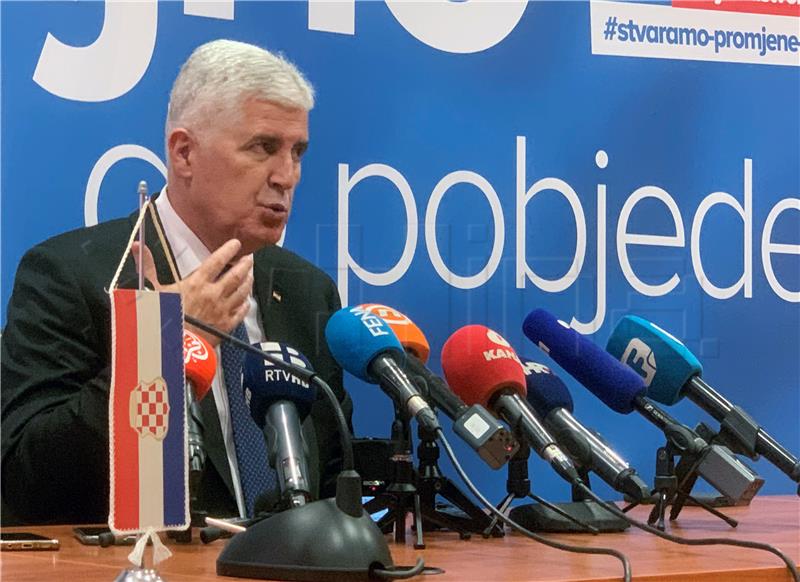 Čović: uspostaviti vlast u BiH do prosinca i dobiti kandidacijski status s EU 