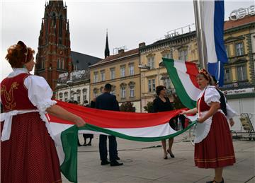 U Osijeku obilježena 66. godišnjica Mađarske revolucije