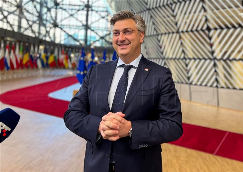 Plenković: Na odluke EU-a tržište odmah reagiralo smanjivanjem cijena plina 