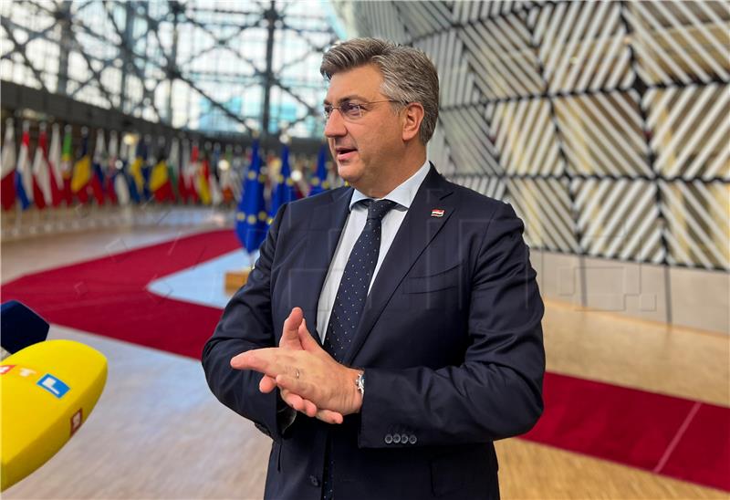 Plenković: Na odluke EU-a tržište odmah reagiralo smanjivanjem cijena plina