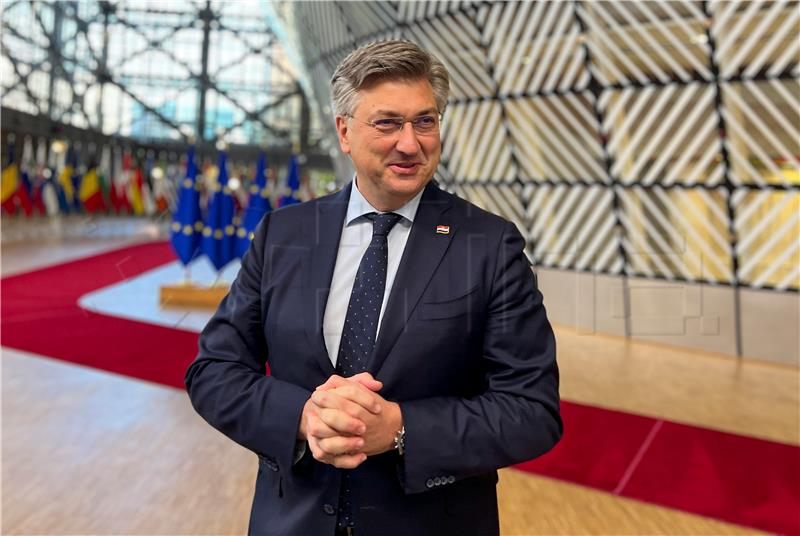 Plenković: Na odluke EU-a tržište odmah reagiralo smanjivanjem cijena plina