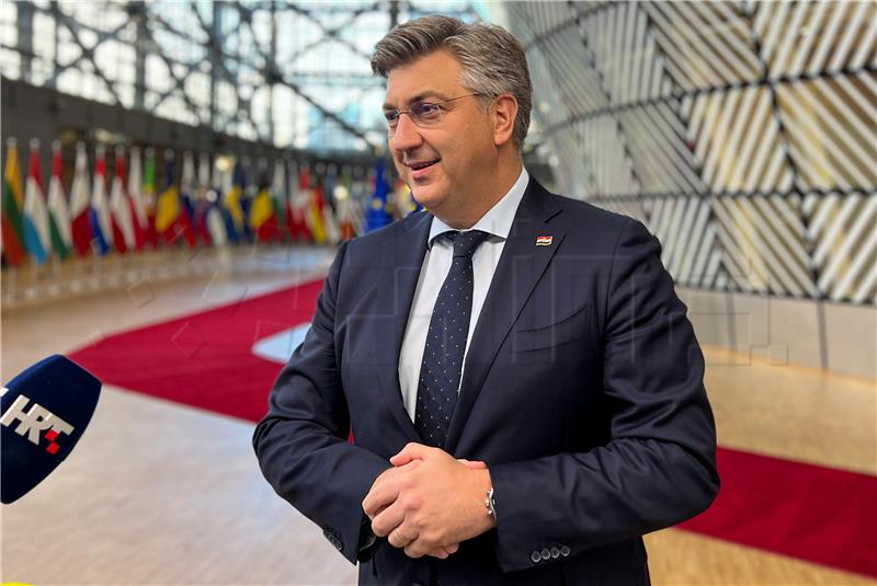 Plenković: Na odluke EU-a tržište odmah reagiralo smanjivanjem cijena plina