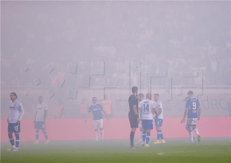 Utakmica 14. kola HNL-a Hajduk - Dinamo