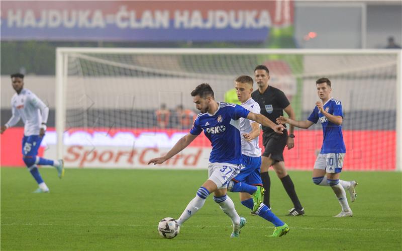 Utakmica 14. kola HNL-a Hajduk - Dinamo