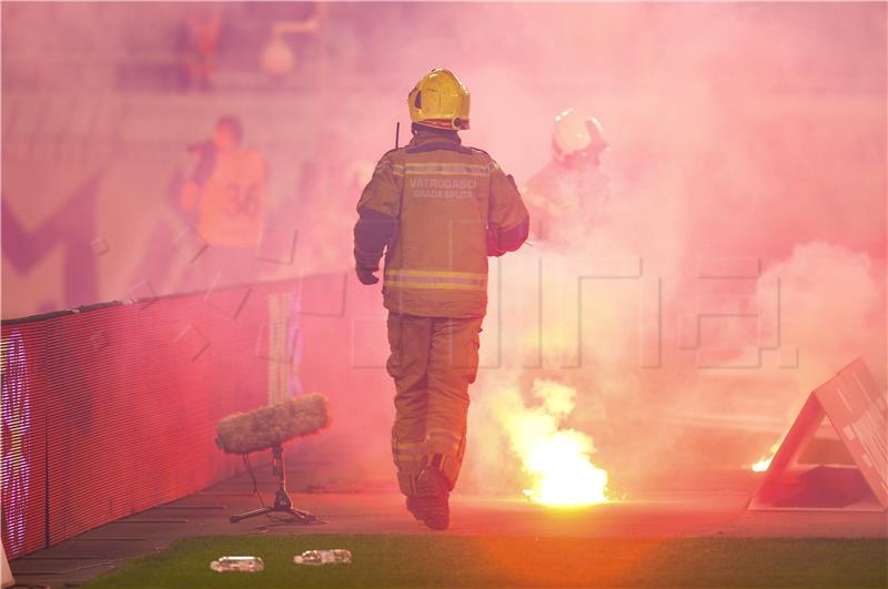 Utakmica 14. kola HNL-a Hajduk - Dinamo