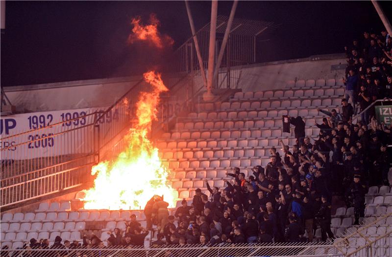 Utakmica 14. kola HNL-a Hajduk - Dinamo