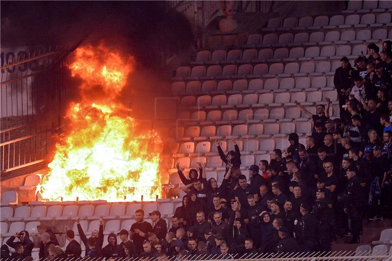 Utakmica 14. kola HNL-a Hajduk - Dinamo