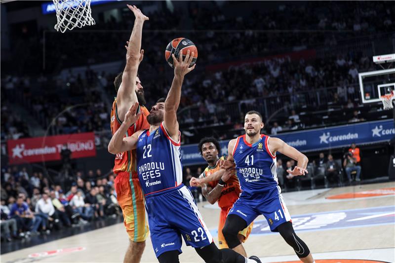 TURKEY BASKETBALL EUROLEAGUE