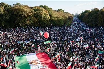 GERMANY IRAN DEMONSTRATION