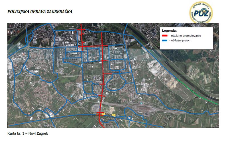 HAK: Posebna regulacija prometa na području Zagreba i Velike Gorice 