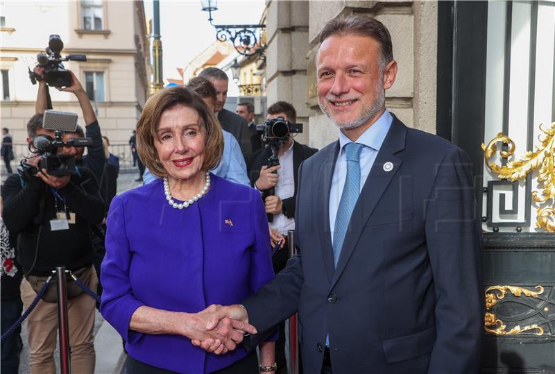 Jandroković primio Nancy Pelosi