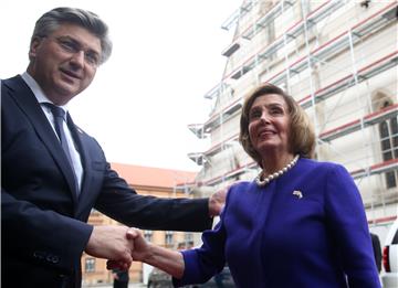 Plenković se sastao s Nancy Pelosi