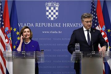 Plenković se sastao s Nancy Pelosi