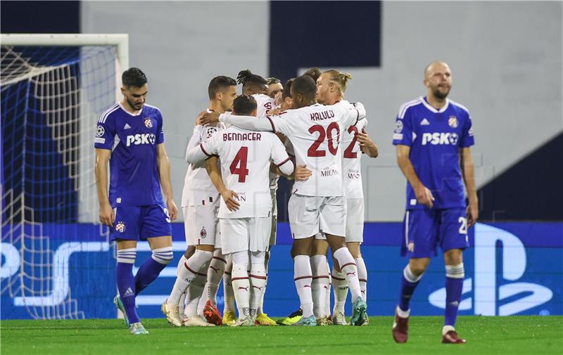 Liga prvaka, Dinamo - Milan