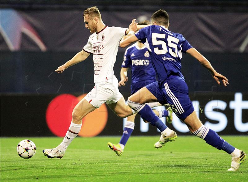 Liga prvaka, Dinamo - Milan