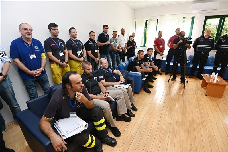 International civil protection exercise being held in Divulje