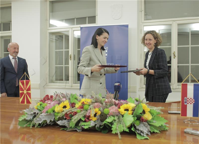 Croatia and North Macedonia sign cultural cooperation programme