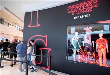 USA STRANGER THINGS STORE OPENING