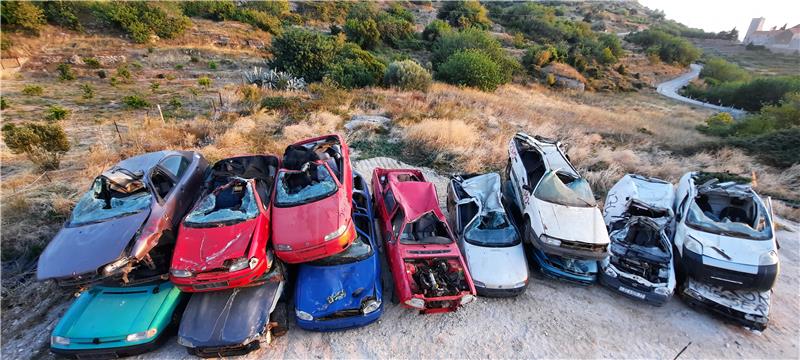 Illegally dumped decrepit cars removed from six islands in clean-up drive