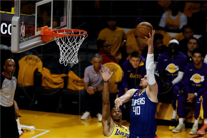 NBA: Zubčevih 18 skokova u drugom porazu Clippersa od Thundera 