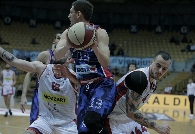 Utakmica košarkaške ABA lige Cibona - Borac