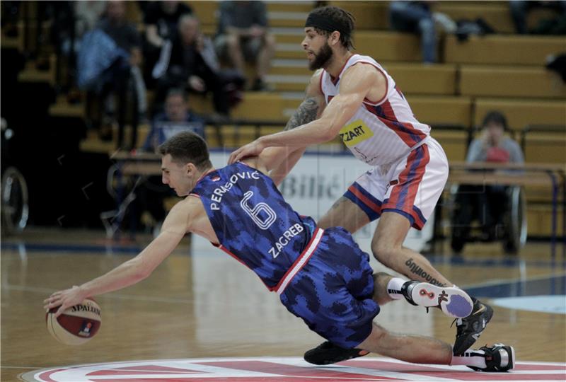 Utakmica košarkaške ABA lige Cibona - Borac