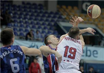 Utakmica košarkaške ABA lige Cibona - Borac