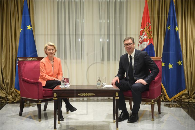 Von der Leyen pledges support to Serbia in coping with energy crisis