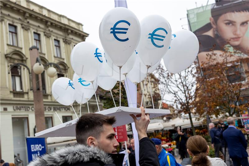 Manifestacija "Dani eura u Zagrebu"